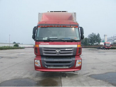 欧曼牌BJ5313XLC-XA冷藏车 冷链运输与高空作业的跨界融合